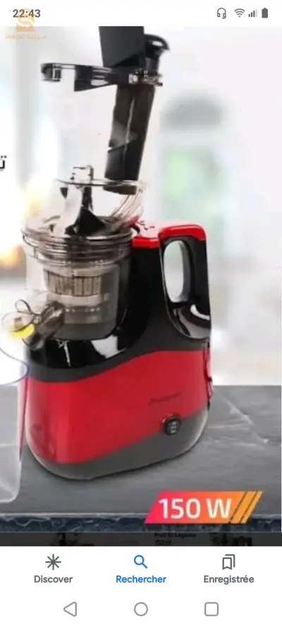 extracteur de jus de fruits et légumes.neuf