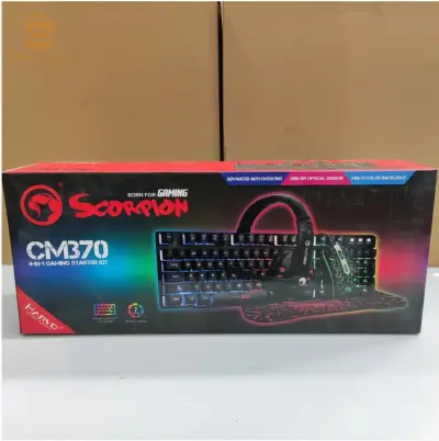 ✅Promotion 30%😍🔥
❎9800
✅6900

✅Pack 4en1 Clavier ⌨️  + Souris + Casque 🎧 avec Tapis de Souris

Marvo Scorpion CM370🦂
