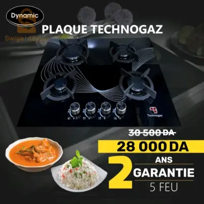 PLAQUE TECHNOGAZ 4FEUX CERAMIQUE