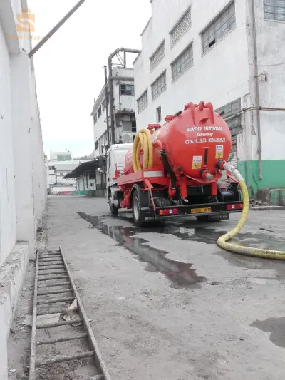 service nettoyage débouchage bé canalisation et curage vidange de cave