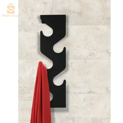 support mural porte-manteau, porte-serviettes en métal avec crochets Desgin Moderne