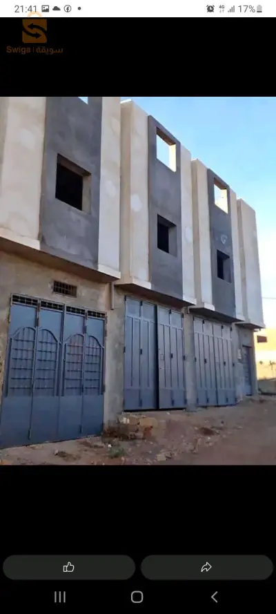 منزل للبيع في سيدي بوجنان سواني به كل مستلزمات العيش الضوء الماء والغاز والصرف الصحي ومعه أيضا قطعة أرض مجاورة من الجانب الأيسر  والسعر جد  جد معقول