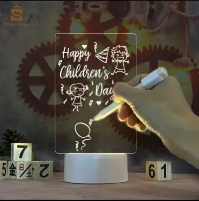 Led light note board