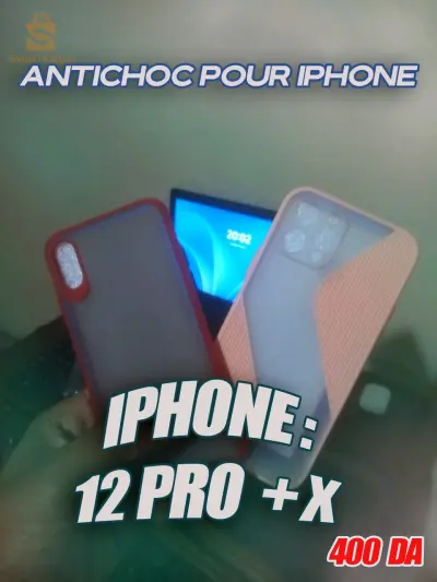 ANTICHOC IPHONE 12PR & IPHONE X