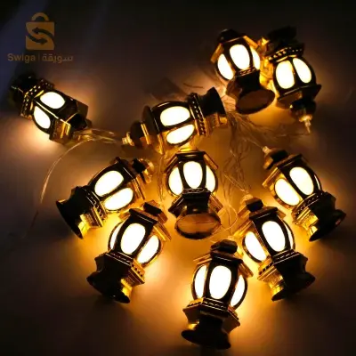 😍🌹فانوس رمضان ديكور للغرفة يشعل ضوء بزاف شباب ✨سومة ارض توصيل متوفر 58 ولاية