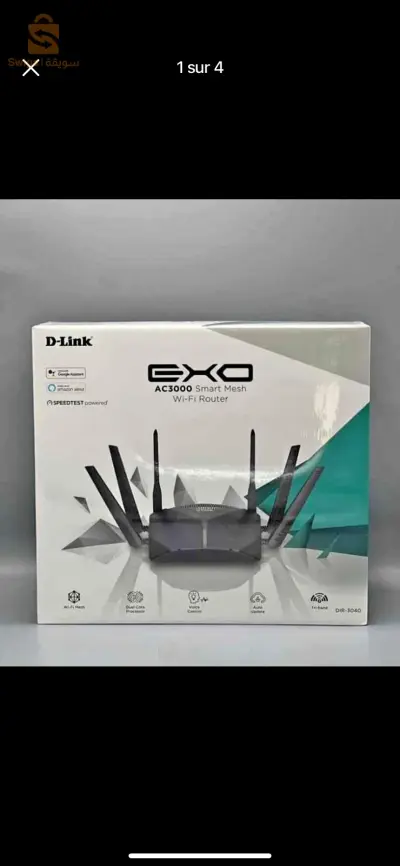 Routeur D-Link EXO AC3000 DIR-3040 Wi-Fi Smart Mesh