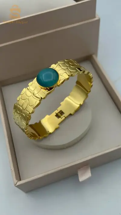bracelet tendance en acier inoxydable