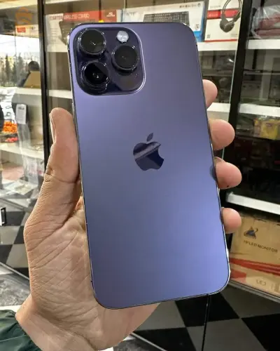 iphone 14 pro max 98% 128gb purple