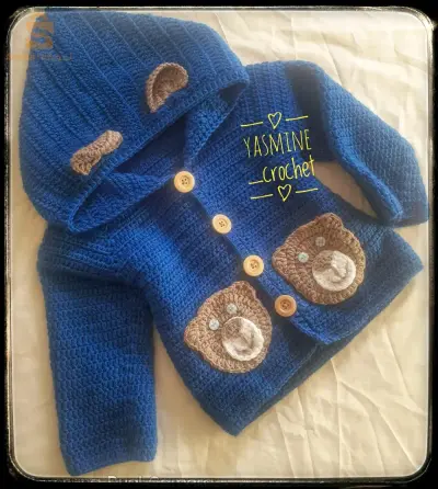 cardigan garçon