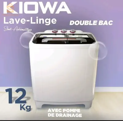 Machine A Laver  KIOWA 12kg ( 2 Bacs )