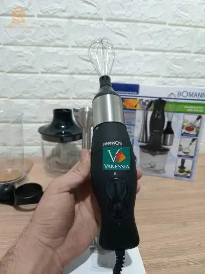 روبوت 3 في 1 من الفولاذ المقاوم للصدأ من ماركة Bomann