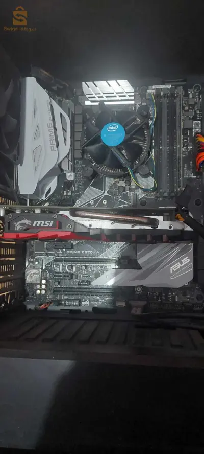 رقم الهاتف،0540661252.  PCi5 8600k    ram8G 3200h     z370Pro. GIx1050ti