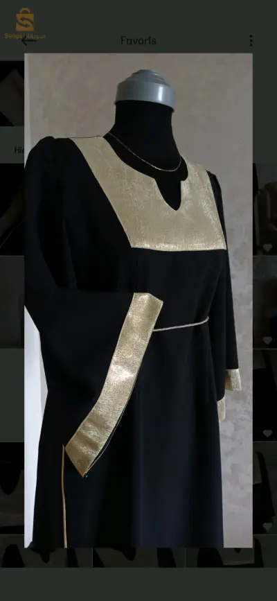 robe noir classe
