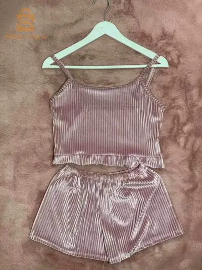 pyjama bustier short