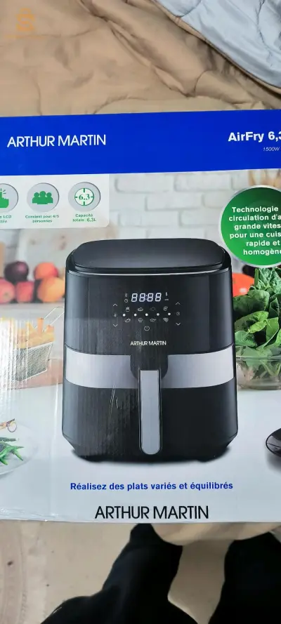 air fryer 6.3l ARTHUR MARTIN