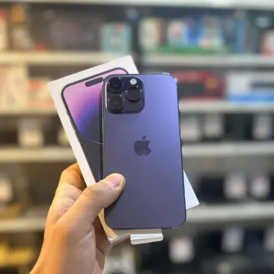 iphone 14 pro max 99% 128gb avec boite
