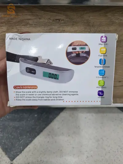 ميزان الأمتعة الإلكتروني$🤍🤍