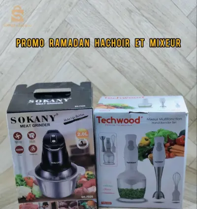 Pack Ramadan hachoir et mixeur