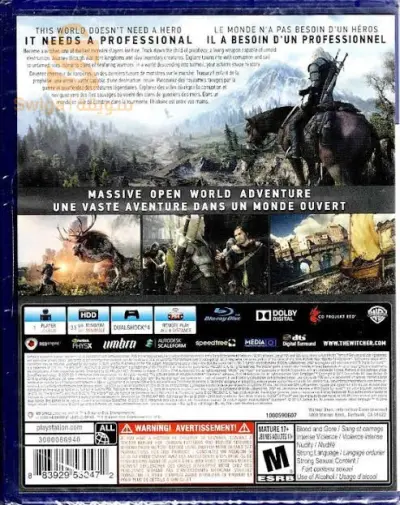 cd  the witcher 3 ps4 nbi3 berk