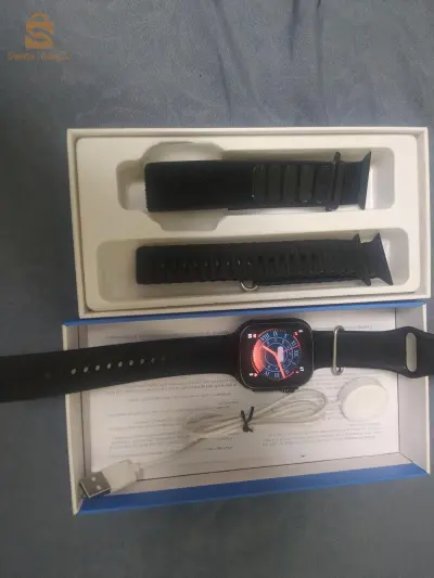 smart watch avec 3 braslet