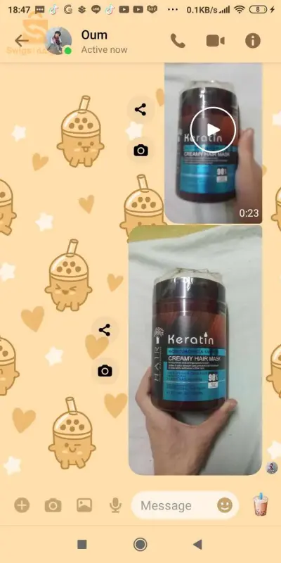 kératine tailland