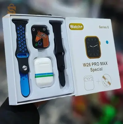 الساعة الذكية w26 pro max