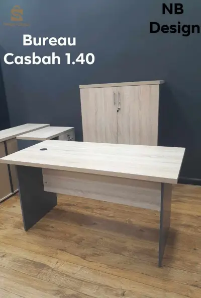 Ensemble de bureau CASBAH 140 ET 160 avec retour