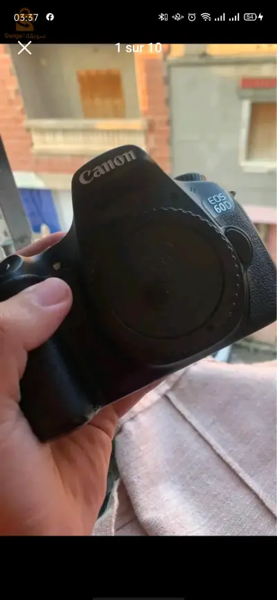 canon 60Dd 26 k clics 2 batterie sans objectif