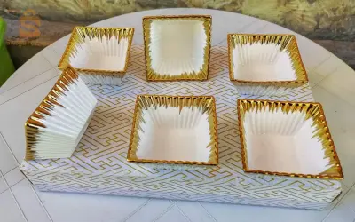 رامكة في ذهبي لتحلية