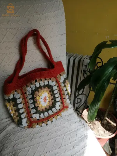 Sac en  crochet