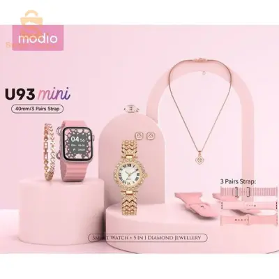 Smart watch U93 mini و اكسسواراتها