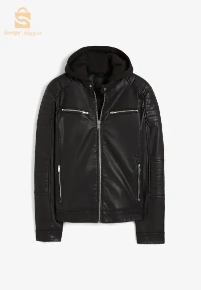 veste en cuir végétal originelle