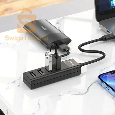 Type-C hub 4-in-1 “HB25 Easy mix” Type-C to USB3.0+USB2.0*3
