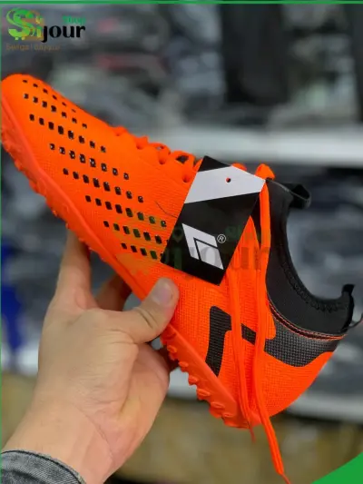 Soulier deffino orange tous terrains