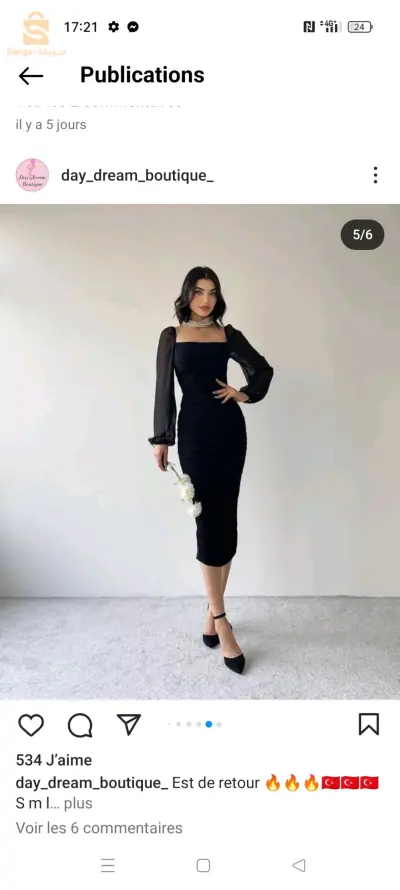 robe très classe