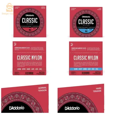 أوتار غيتار كلاسيك d'addario ej 27h