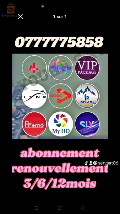 IPTV, serveur, télévision