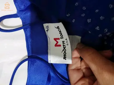 Robe soirée bleu roi