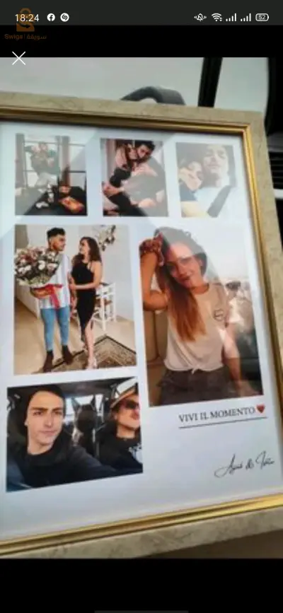 cadres personnelle A4 livraison disponible