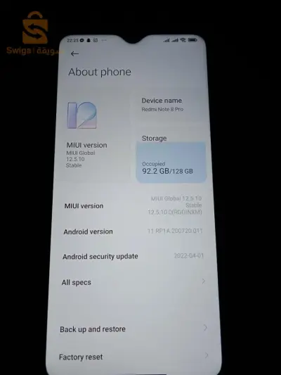 Redmi note 8 pro 128/6