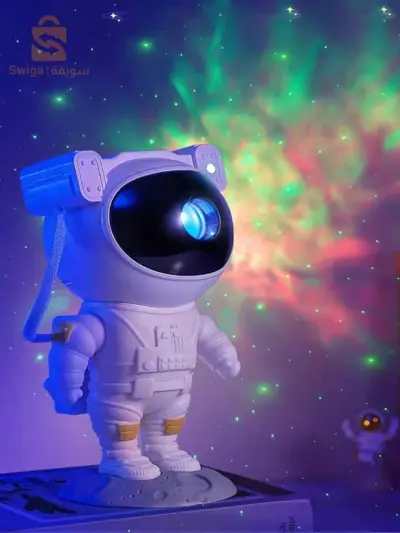 ( حجم كبير)Lampe astronaute