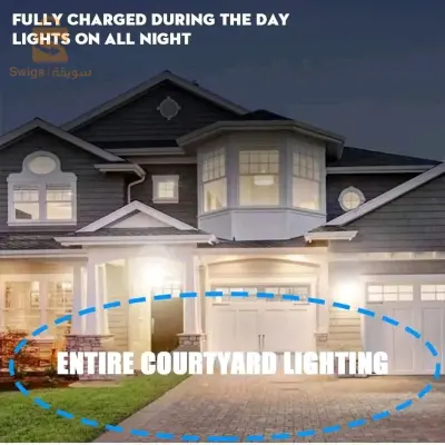 في الهواء الطلق ضوء الجدار الشمسية PIR محس حركة مقاوم للماء COB Led ضوء الشارع لساحة الحديقة$👍