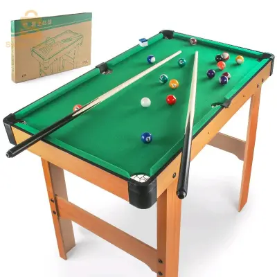 Table de Billard en Bois avec pieds de table - طاولة بلياردو خشبية مع أرجل الطاولة
مواصفات المنتج :
أبعاد طاولة البلياردو: الطول × العرض × الارتفاع: 69 سم × 36.5 سم × 69 سم
يبلغ ارتفاع ساق الطاولة 69 سم، وهي مريحة للعب
التصميم يشبه طاولة بلياردو حقيقية
الطاولة مصنوعة من خشب MDF سميك للغاية وعالي الجودة والجزء العلوي مغطى بالمخمل.
الطاولة مجهزة بعصاين من الخشب الطبيعي ووعاء واحد و15 كرة سيراميك جميلة
تفاصيل المسمار قوية جدًا، ومقاومة للحمل، ومضمونة لتكون متينة للغاية، ويمكن استخدامها لفترة طويلة دون أن تتعرض للتلف
منتجات متميزة بمواد عالية الجودة وتفاصيل دقيقة وجميلة للغاية
7900دج
0665955230وق👉viber watts