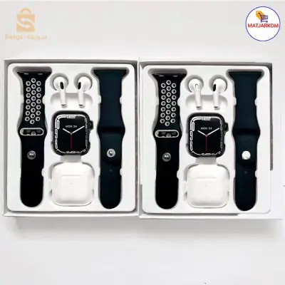 Smart Watch W26 noir et rose