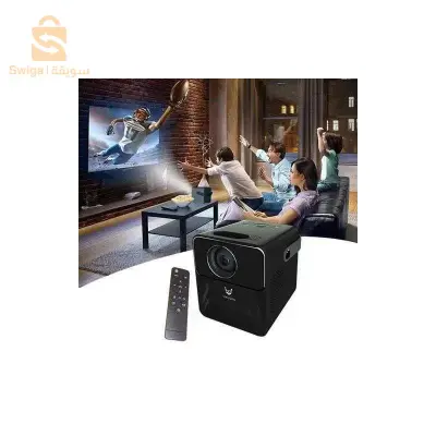 Datashow Vikusha Projector V860 Full Hd - Wifi Ac - Bluetooth 4.0 - Android - Compatible Avec Ios/Android - Entree Usb Et Carte Memoire - Entree Hdmi - V860