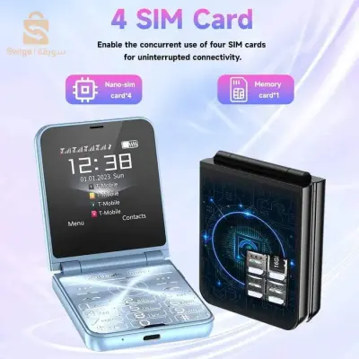 Téléphone flip F6