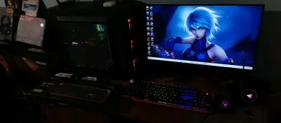 pc gamer  fuf gaming x570 plus wifi + rayzen 5 5600G