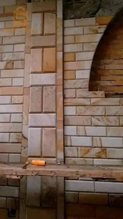 تزين واجهات المنازل بالحجر 
0553695412