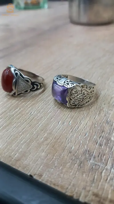 خواتم فضة