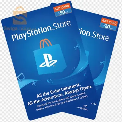 Carte gift psn et xbox et steam dollars